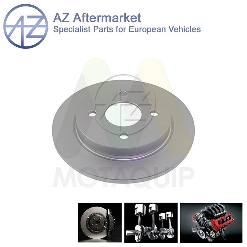 Fits TVR Chimaera 1993-1994 + Other Models AZ Rear 1x Brake Disc