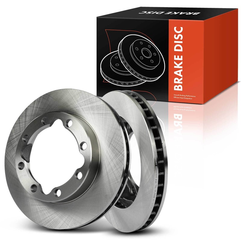 Front Disc Brake Rotors for Chevy GMC K2500 K3500 Tahoe 1988-2000 4WD SRW 8 Lug
