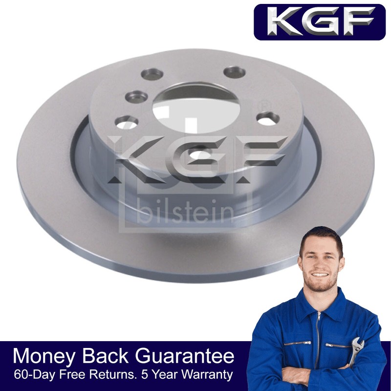 KGF Rear Brake Discs Fits Mini Clubman Countryman Cooper BMW X1 i3 2 Series X2 1
