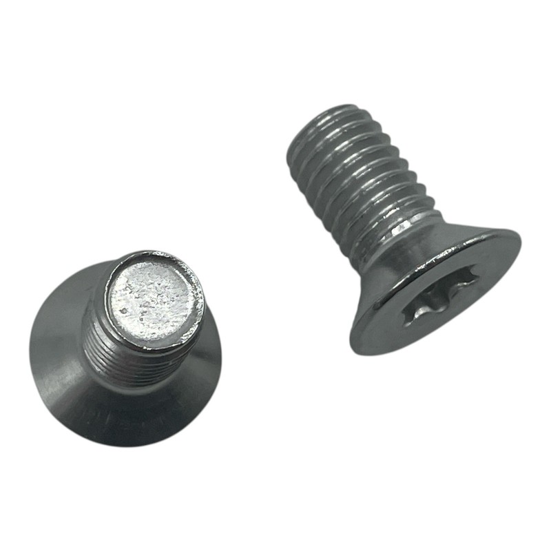2002-13 MINI Cooper Pair Stainless 2 Brake Rotor Torx mounting Screw R50 R53 R56 gallery