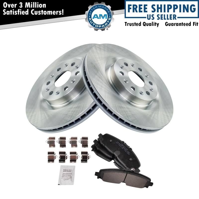 Front Brake Pad & Rotor Kit Fits 21-23 Cadillac