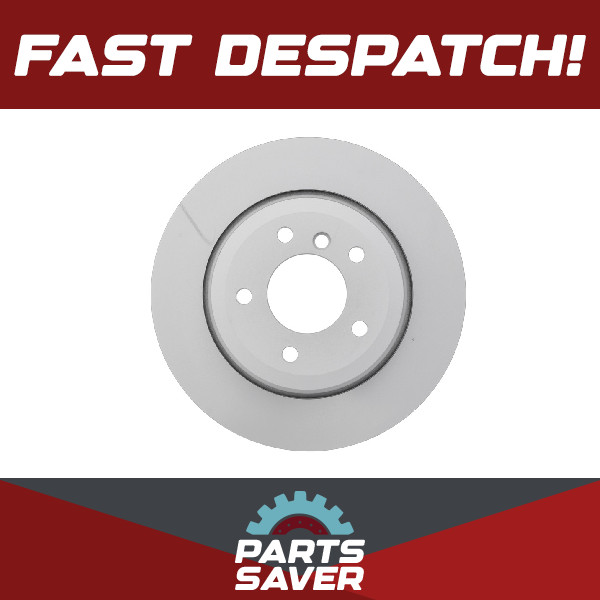 2x Brake Discs Pair Vented fits BMW 525D E60, E61 2.5D Rear 04 to 07 256D2 320mm