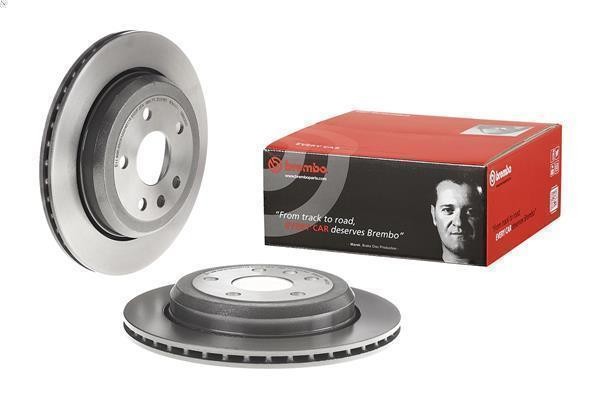 1x brake disc Brembo 9.N235.21 for Dodge Durango (WD) 3.6 2011-
