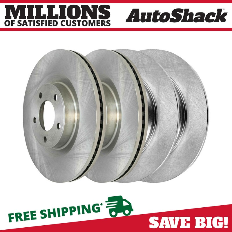 Front & Rear Brake Rotors Set of 4 for 2011-2014 Ford Edge 2011-2015 Lincoln MKX