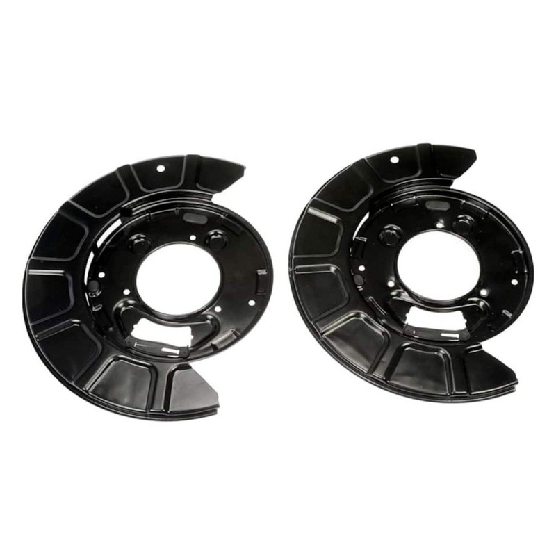 For Ford E-350/E-450 Super Duty 2008-2019 Brake Dust Shield Rear | Steel Carbon gallery