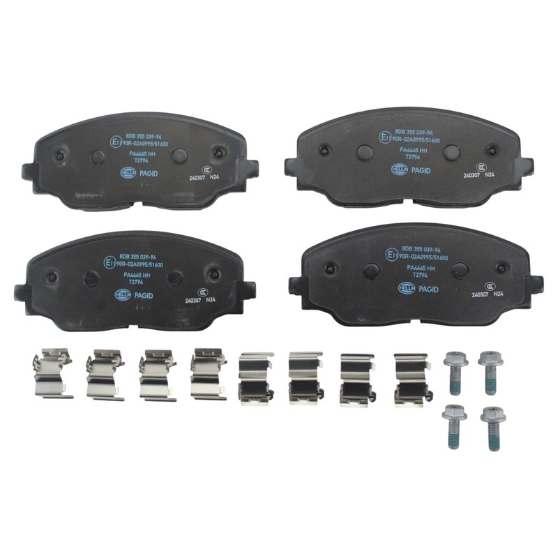 DuraGo Front Rotors Hella Low-Met Disc Brake Pad Kit For Atlas Atlas Cross Sport gallery