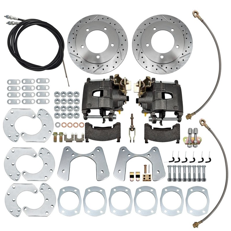 Rear End Disc Brake Conversion Kit New For 9'' Pre -1986 1987 Ford F-150 Bronco gallery