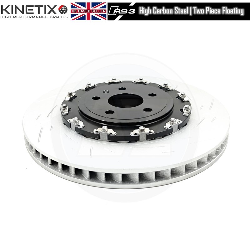 FOR AUDI RS3 8V 2015-2020 FRONT 2 PIECE FLOATING BRAKE DISCS BREMBO PADS 370mm gallery