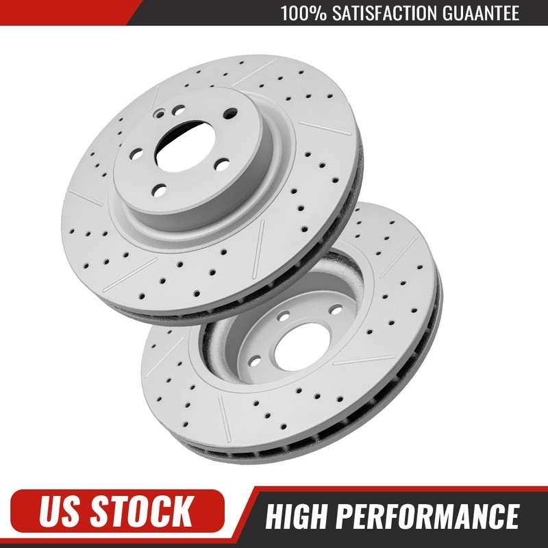 Front Disc Brake Rotors for Mercedes-Benz CLS500 CLS550 GLK250 GLK300 GLK350