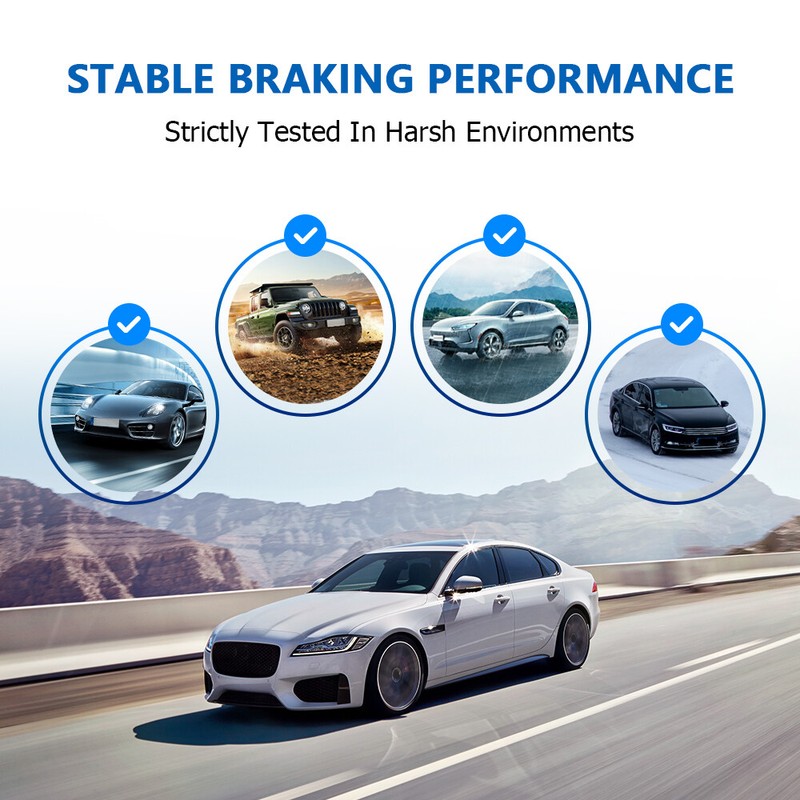 For Subaru XV Crosstrek Forester Front Rear Brake Rotors & Ceramic Brake Pads gallery