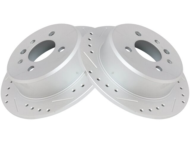 For 1991-1992 BMW 318i Brake Rotor Set Rear 29526ZWKY Convertible Brake Rotor