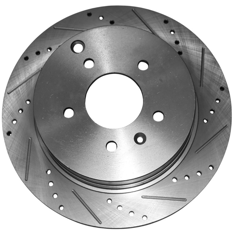 303mm Rear Drilled Brake Rotors for Saturn Vue Chevy Equinox Suzuki XL-7 Torrent gallery