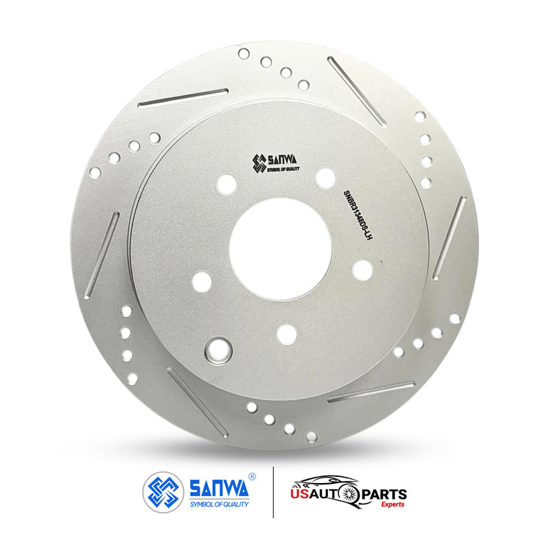 PAIR OF REAR RH/LH BRAKE ROTOR DS VENTED & GEOMET COATED 308 mm FOR QX60 13-24 gallery