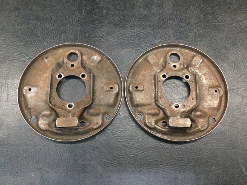AirCooled Type 1 Front Brake Backing Plate Set 68-77 Standard