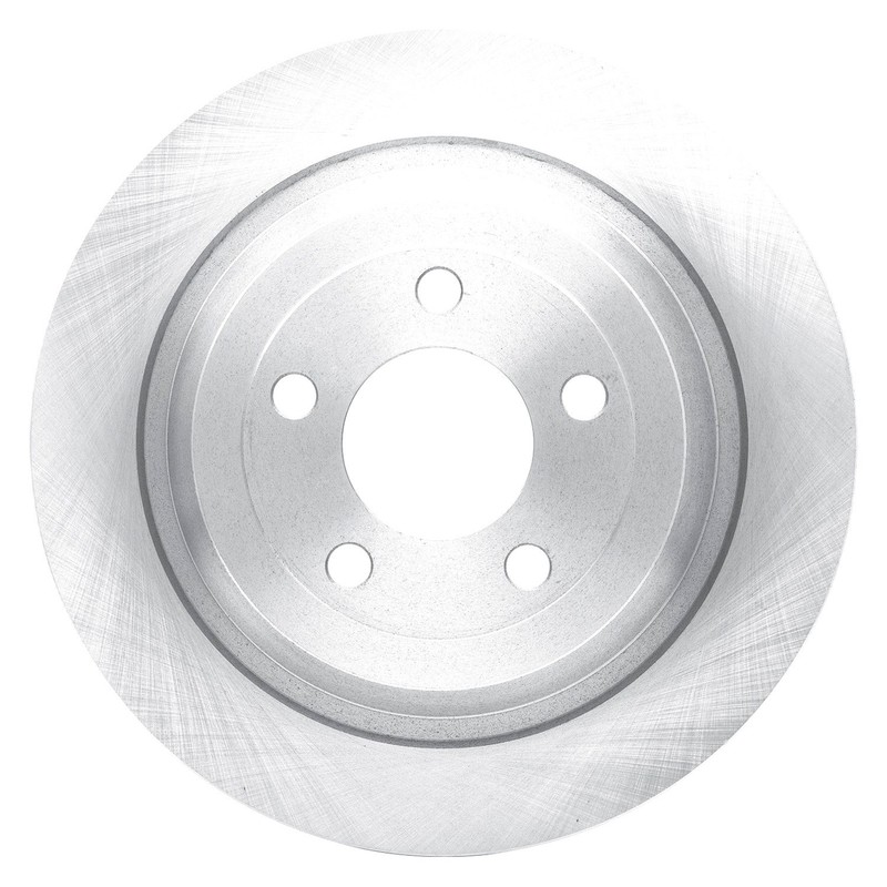 For Ford Mustang 2015-2023 DFC 600-54076 Premium Solid Rear Brake Rotor