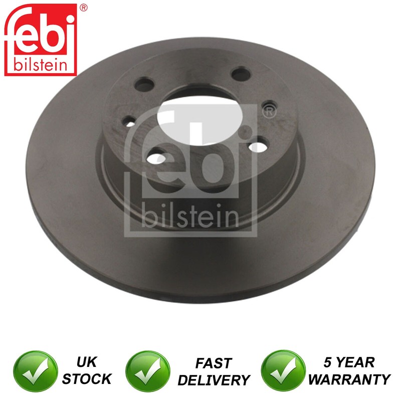 Brake Discs Rear Febi Fits Fiat Bravo 2006- Stilo 2001-2008 Multipla 1999-2010