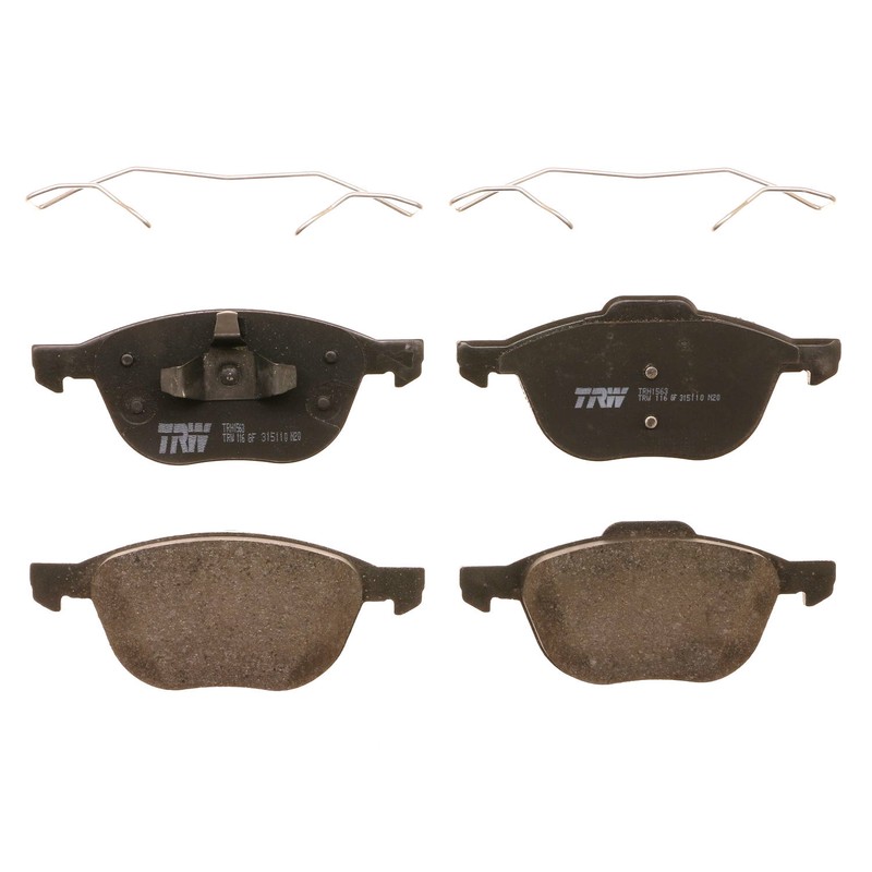Front Brake Kit 300mm Disc Rotors and TRW Pro Low-Met Pads For Ford C-Max Escape gallery