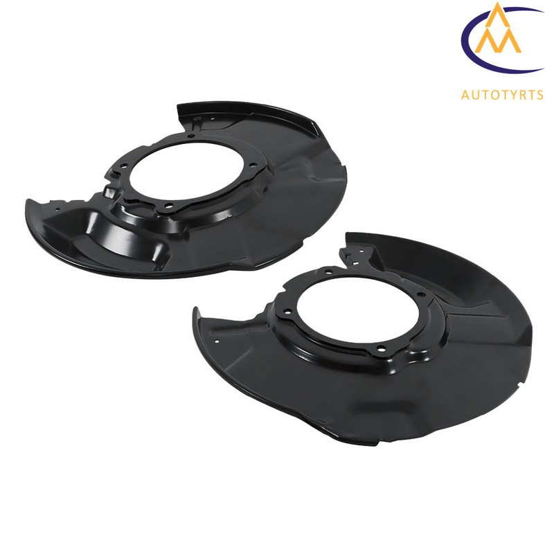 For Toyota 4Runner 1996-2002 Front LH & RH Brake Dust Shields Set 47704-35091 gallery