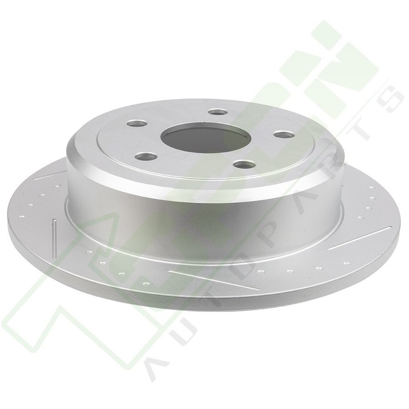 For 07 08 09 10 11 12 Jeep Wrangler Rear Brake Discs Rotors And Ceramic Pads Kit gallery