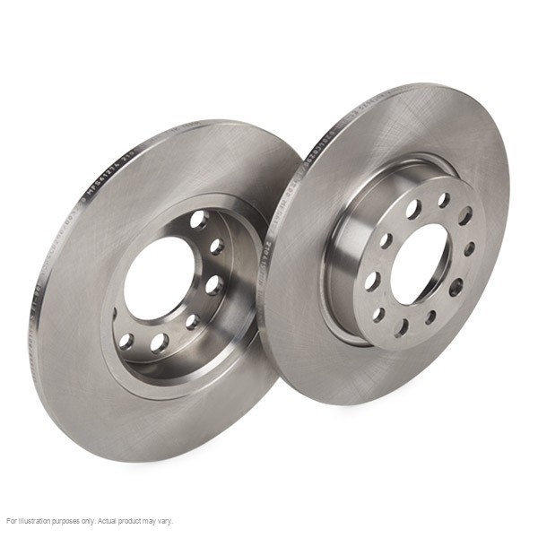2X APEC Rear Brake Discs for ALFA ROMEO TONALE 2022- 278mm Solid SDK6466 gallery