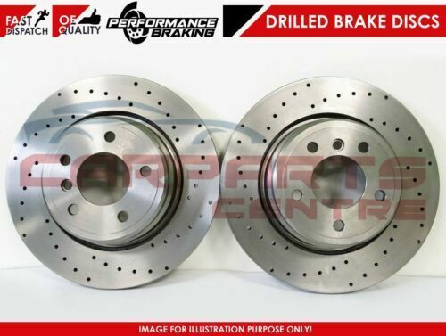 FOR STARLET 1.3 TURBO EP82 EP91 GLANZA V FRONT DRILLED BRAKE DISC DISCS 254MM