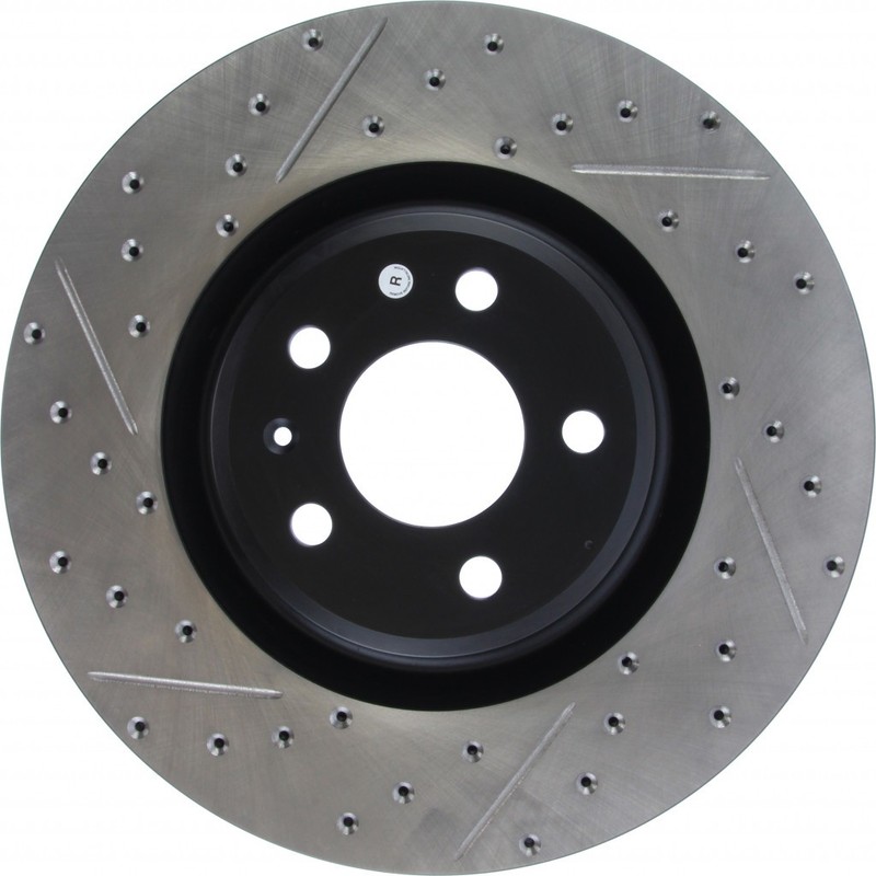 StopTech For Audi A6 2014 15 16 17 2018 Drilled and Slotted | Sport Brake Rotor
