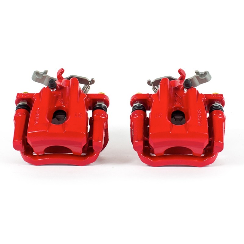KC6097 Powerstop 2-Wheel Set Brake Kit With Calipers Rear for Scion tC 2011-2016 gallery