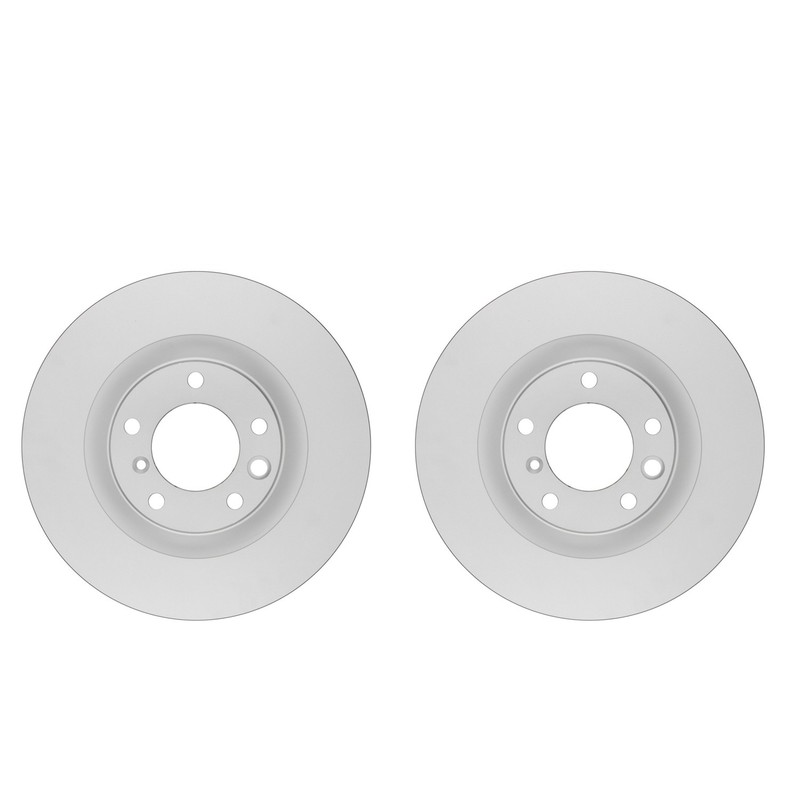 Bosch QuietCast Pair Set of Front Disc Brake Rotors for W463 G55 AMG 4WD AWD