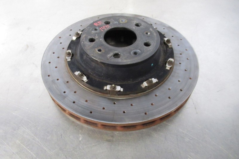 EB1431 2008 08 LAMBORGHINI MURCIELAGO RIGHT RH REAR BRAKE ROTOR DISC gallery