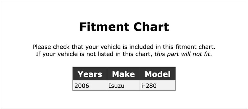 Front Disc Brake Rotor Compatible With Isuzu i-280 2006 PC-134140 gallery