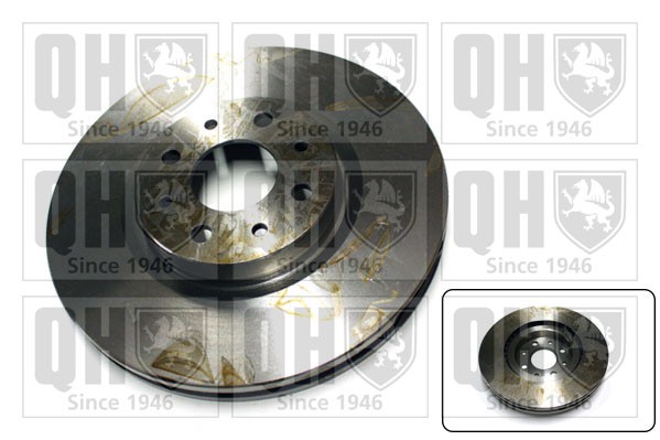 2x Brake Discs Pair Vented Front 281mm BDC5322 Quinton Hazell Set 46535086 New gallery
