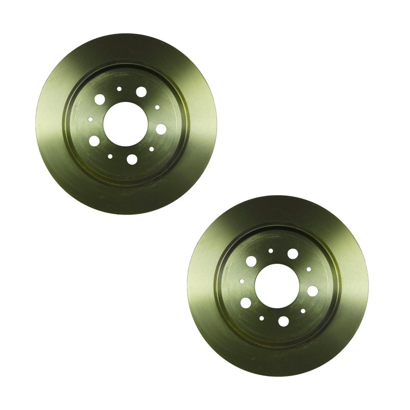 Rear Set of 2 QuietCast Disc Brake Rotors Bosch 52011349 for Volvo S60
