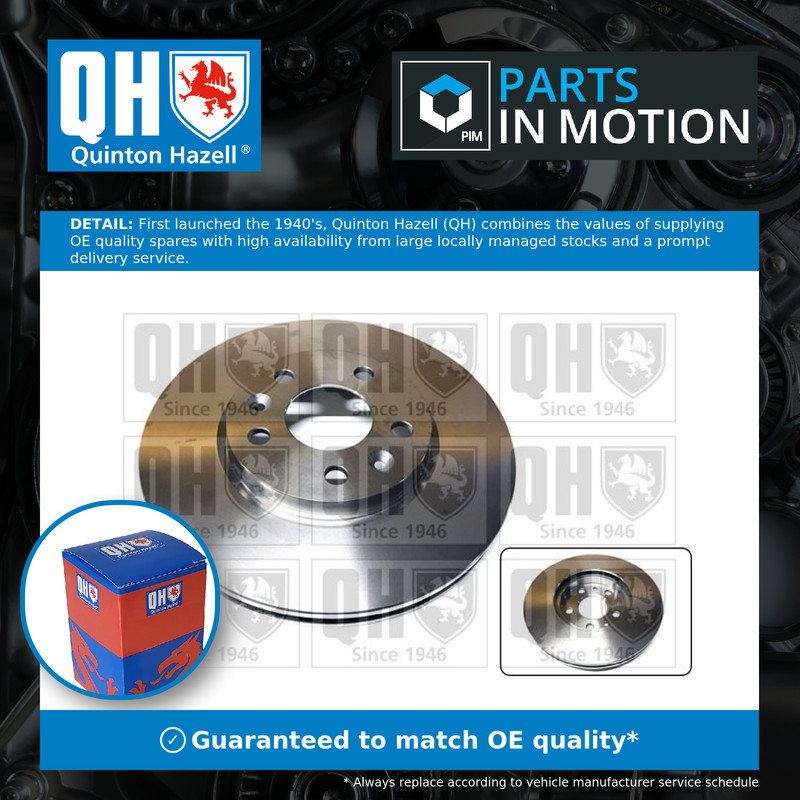 2x Brake Discs Pair Vented fits RENAULT CAPTUR Mk2 1.3 Front 2020 on H5H490 Set