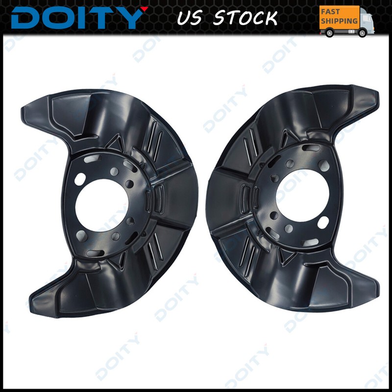 Pair Front Disc Brake Pad Dust Shield For 05-14 Subaru Legacy Outback 26290AG03A