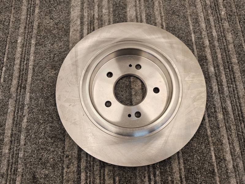 DFC 600-03060 Premium Solid Rear Brake Rotor For Hyundai Santa Fe 2019-2020 gallery