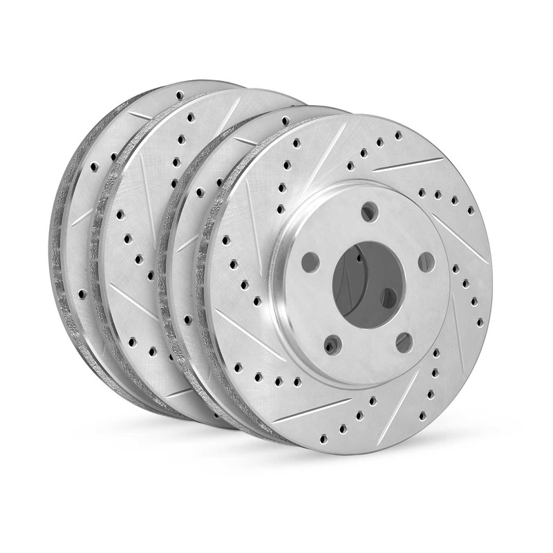 R1 Concepts Wgpn2 39000 R1 Concepts Brake Rotor D S Silver