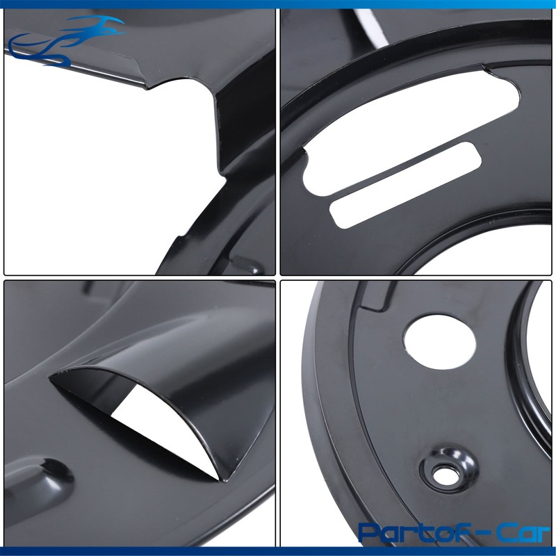 924-226 Steel Rear Brake Dust Shield 1 Pair 03-2011 For Dodge Ram 2500 3500 gallery