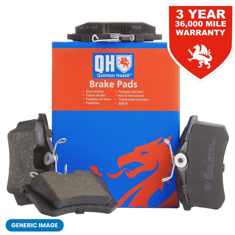 Quinton Hazell Car Vehicle Replacement Braking System Brake Pad Set – BP1745