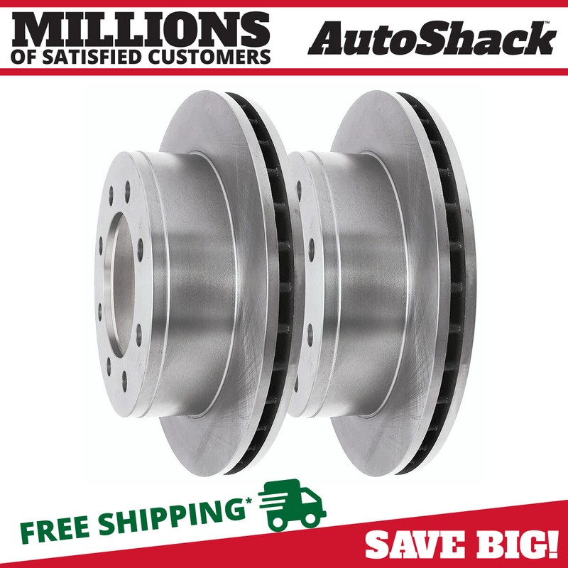 Rear Brake Rotors Pair 2 for Ford E-250 E-150 2008-2019 2021 E-350 Super Duty V8
