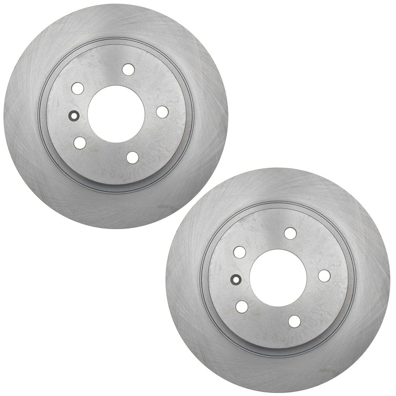 Pair Set of 2 Rear Disc Brake Rotors 5 Lugs 292mm ACDelco For Cadillac DTS 09-11