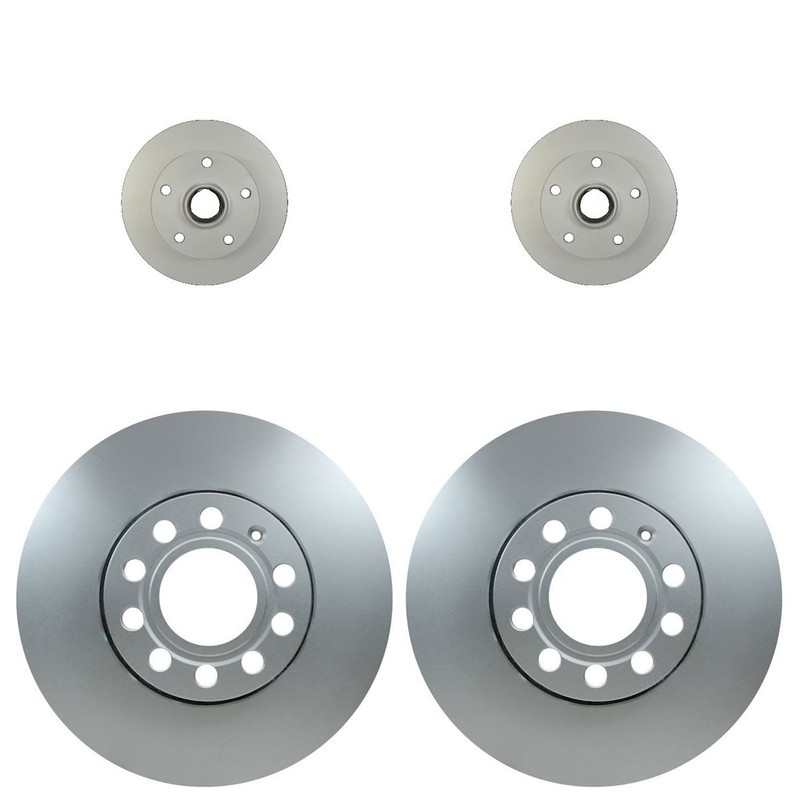 SET-PGD355122412-A Hella Pagid 4-Wheel Set Brake Discs Front & Rear ABS for A4