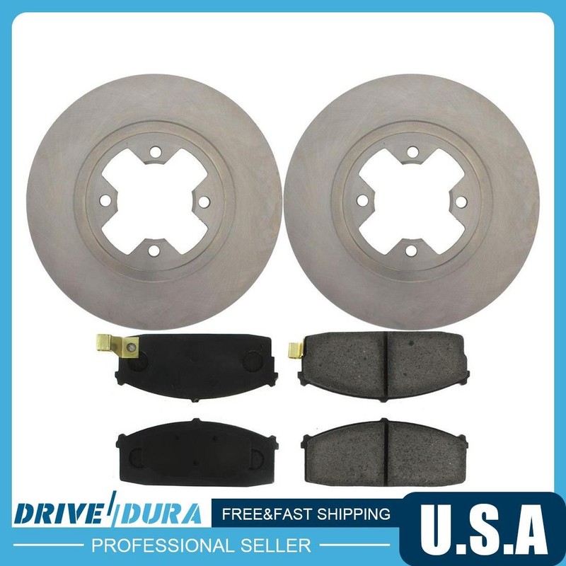 Front Disc Rotors and Brake Pads Kit for Nissan 200SX Nissan Maxima