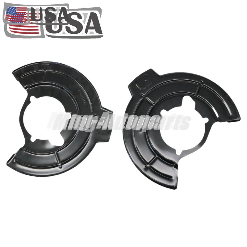For 2007-2017 Wrangler 2018 Wrangler JK A Pair Front Brake Disc Backing Plate gallery