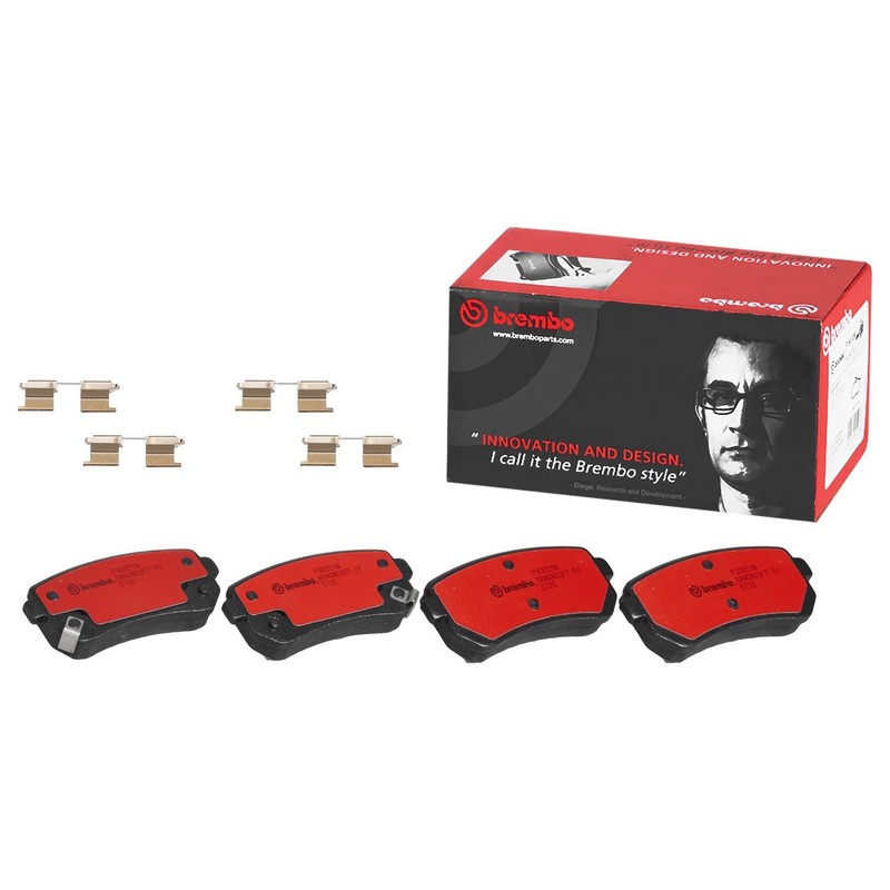 Brembo OEM Front & Rear Ceramic Brake Pads Kit For 2011-2016 Kia Sportage