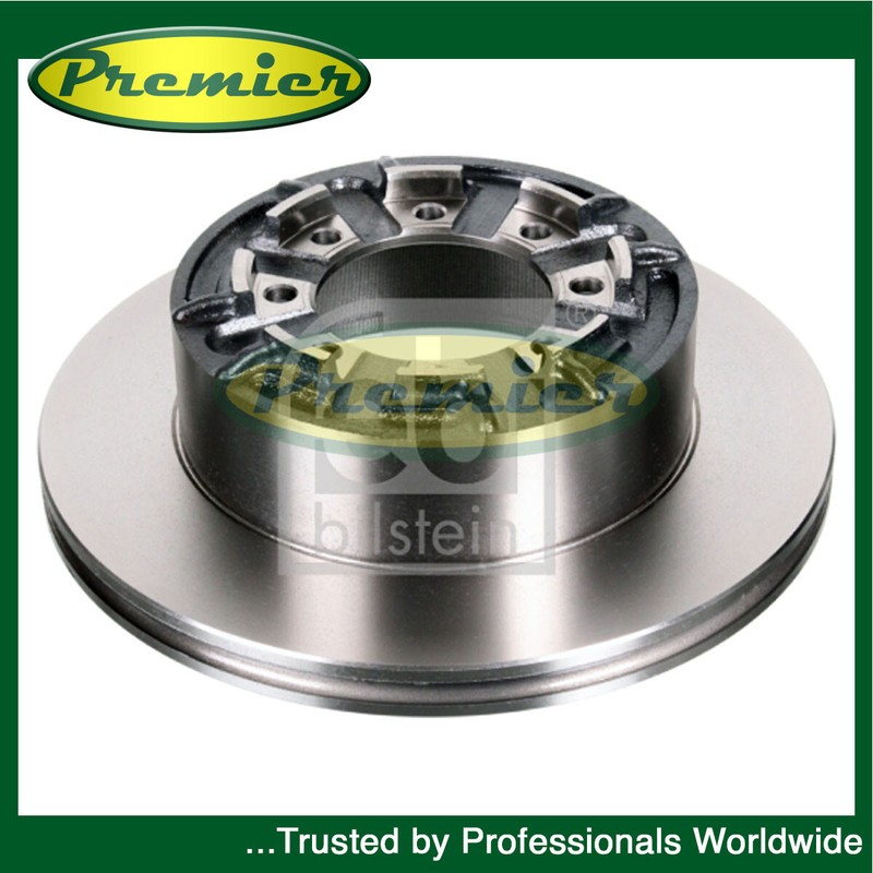 Premier Rear 1x Brake Disc Fits Iveco Daily 1989- 2.3 D 2.5 2.8 3.0 8094389