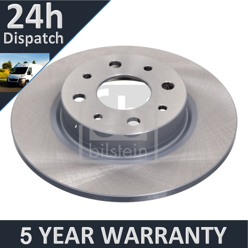 Fits Alfa Romeo MiTo 2008-2018 Purevue Rear Brake Discs 51865132