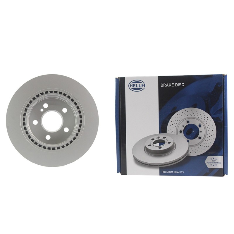 Hella Rear Vented 300mm Disc Brake Rotor For Mercedes C207 C250 E350 W212