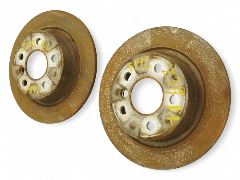 14-20 BMW i3 I01 Rotor Brake Disc Stop Rear Left Right Set Of 2 6864141 OEM gallery