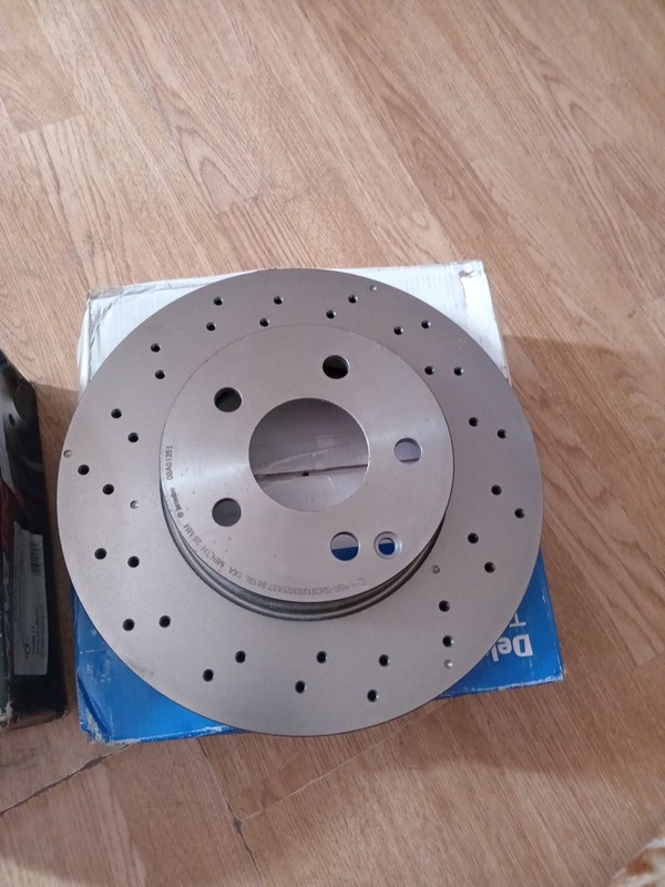 New Front Vented Brake Discs Fits MERCEDES C Class E-Class (08-) (09.A613.51) gallery
