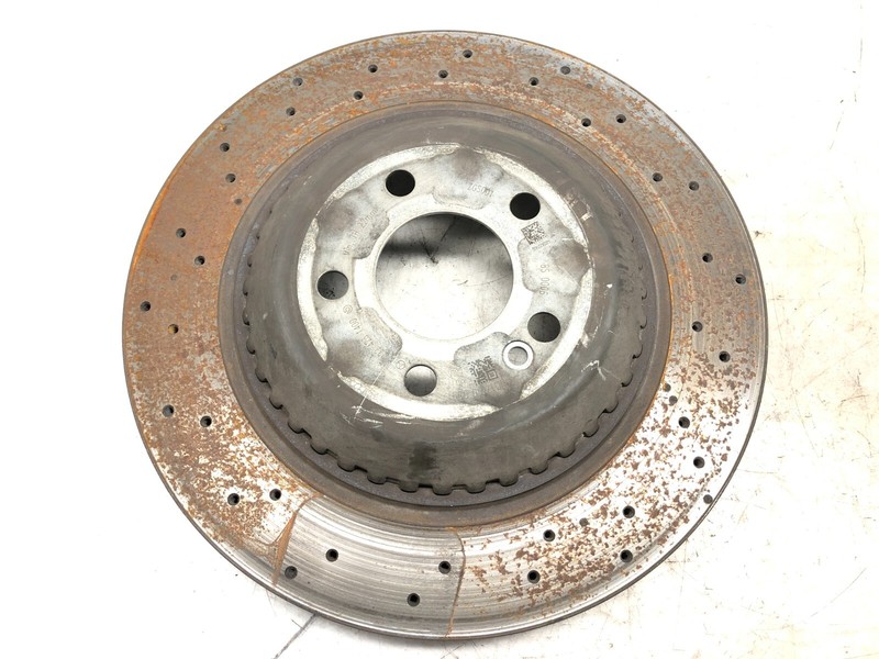 2014-2020 MERCEDES W222 S550 S560 RWD REAR BRAKE DISC ROTOR SET X2 OEM #NOTE gallery